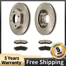 Front Disc Brake Rotors Brake Pads For Hyundai Elantra 2002 2003 2004 2005