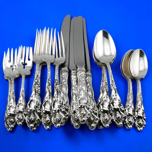 Rare 20pc Sterling Silver Reed & Barton Love Disarmed Flatware Set ~No Mono