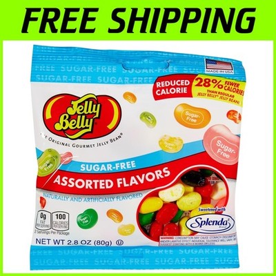 Bulk Sugar-Free Jelly Beans - 12 Bags, Assorted Flavors