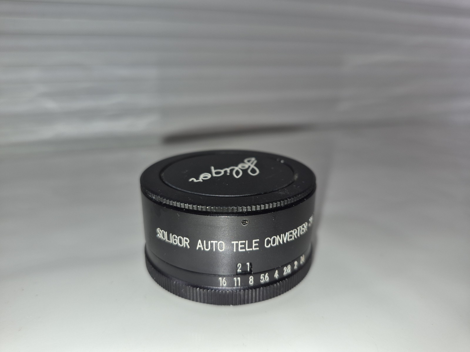 Soligor Auto Tele Converter 2x To Fit Pentax Lens with Case And Covers 35mm