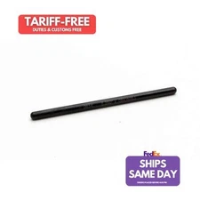 Manley 25754-16, Set of 16 Black Chromoly 5/16In Moly Pushrods - 7.500In Long 