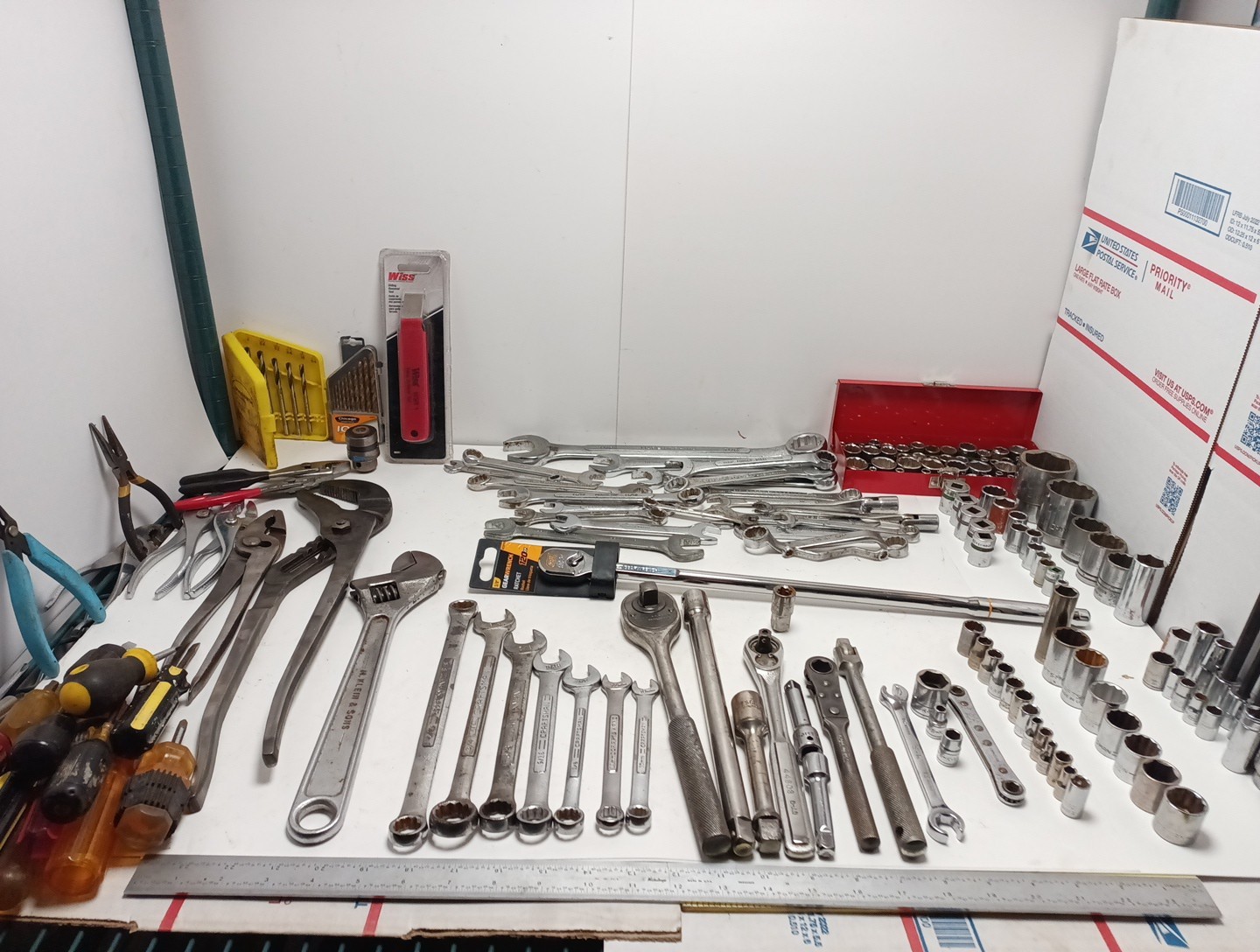 Massive Mechanic Tool Lot  Snap-on Mac Craftsman Proto Ratch