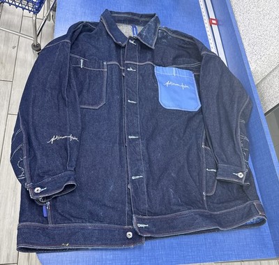 Vintage Platinum Fubu Fat Albert Cosby Men's Denim Outfit Jacket