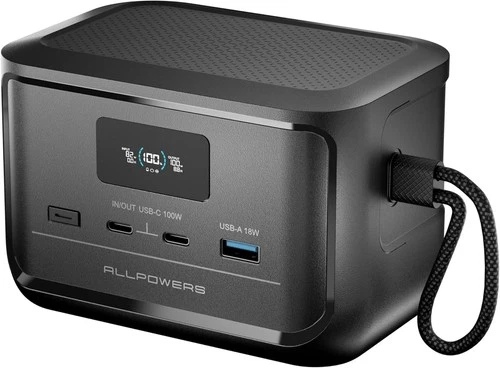 ALLPOWERS P100 Portable Power Station with PD 100W Output for Travel, Emergency