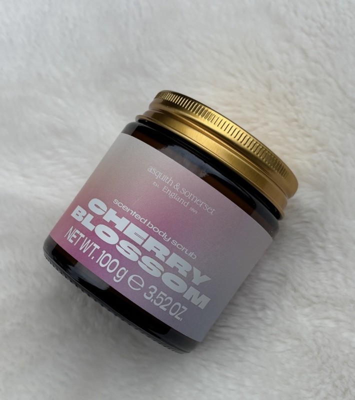 Asquith & Somerset body scrub CHERRY BLOSSOM
