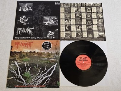 REVENANT-Prophecies Of A Dying World LP Nuclear Blast Records 1991