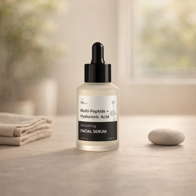 Smoothing  Peptide  Hyaluronic Serum by Core Clinicals   3.4 fl oz