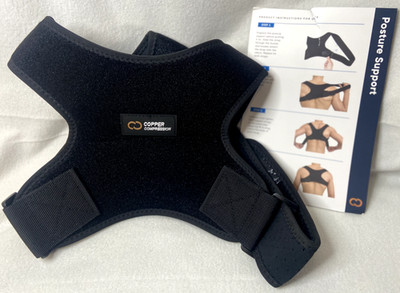 NEW-Copper Compression Posture Support- S/M Size