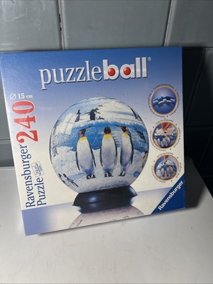 Ravensburger Penguins PUZZLEBALL 240 Pieces 6 Inch 15cm Globe No. 11-006 3 New!