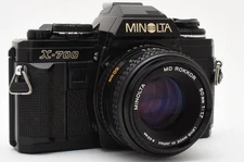 [NEAR MINT w/Cap] Minolta X-700 35mm SLR Md Rokkor 50mm F/1.7 From JAPAN