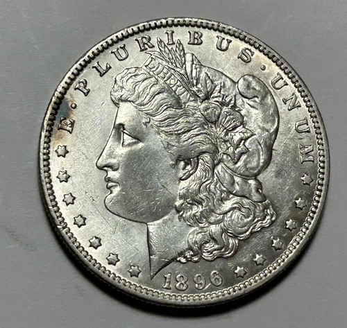 1896 O  MORGAN DOLLAR AU