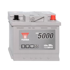 Yuasa 54Ah Autobatterie YBX5012 SMF 12V Silver High Performance Starterbatterie