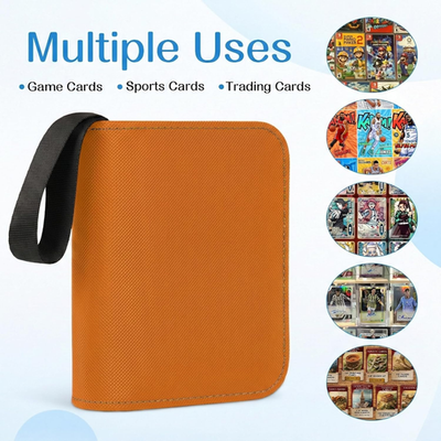 1 Pocket Card Binder–Collectible Trading Card Album, Single Card Holder  with 20