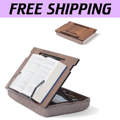 Multi-Purpose Wooden Book Stand - Perfect for Cookbooks, Sheets, and Tablets