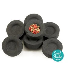 33mm Charcoal Tablets Quick Light for burning Resin Incense - 6 or 12 Rolls