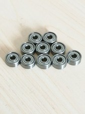 US Stock 10pcs R2ZZ R2 1/8" x 3/8" x 5/32 " Metal Shielded Ball Bearings