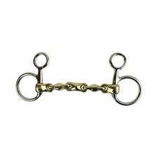 AK Waterford Hanging Cheek Horse Riding Bits with Multi Joints Mouthpiece