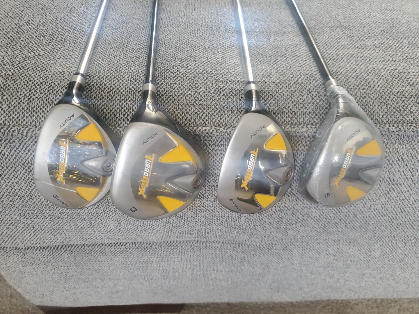 (4)Acuity Turbo Max Golf Club Set 3,3 Hybrid,4 Hybrid,5(new) Right
