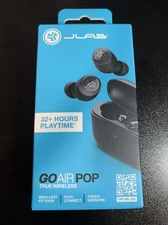 JLab - GO Air POP True Wireless In-Ear Headphones - Black