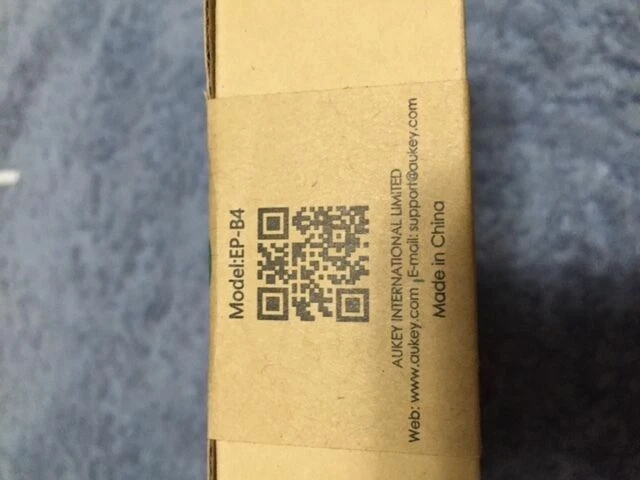 Fones de ouvido Bluetooth AUKEY fones de ouvido esportivos sem fio com controle remoto embutido e microfone para iPhone... - Imagem 4 de 4