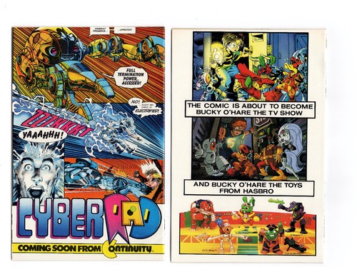 CYBERRAD NEAL ADAMS CONTINUITY COMICS LOT NM+ 6 ISSUES 1991-93 BENNETT & ADAMS - Picture 2 of 6