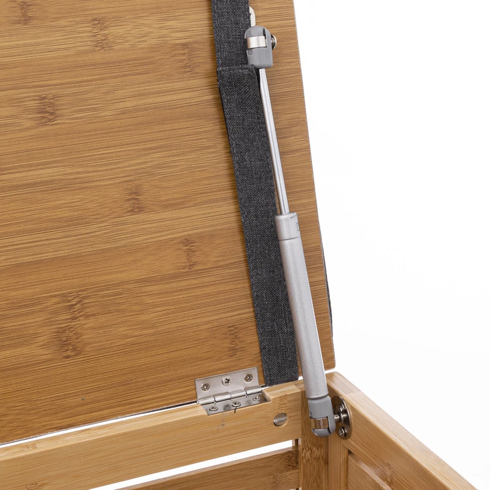 Badhocker BAMBOO mit Wäschekorb, 2in1 - Bild 4 von 4