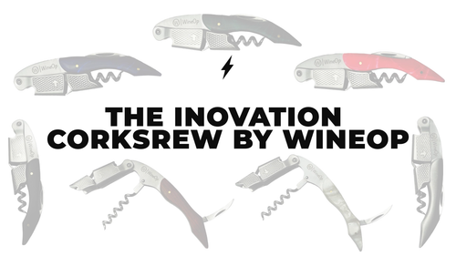 Professional Double Hinge Wine Bottle Opener Corkscrew Key 5 Purple Resin Handle - Video 1 of 1