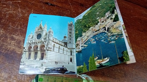 VINTAGE SOUVENIR ITALIA BELLA PEPPINO E LAVORANTE AUGURANO BUONE FESTE '70 - Picture 5 of 5