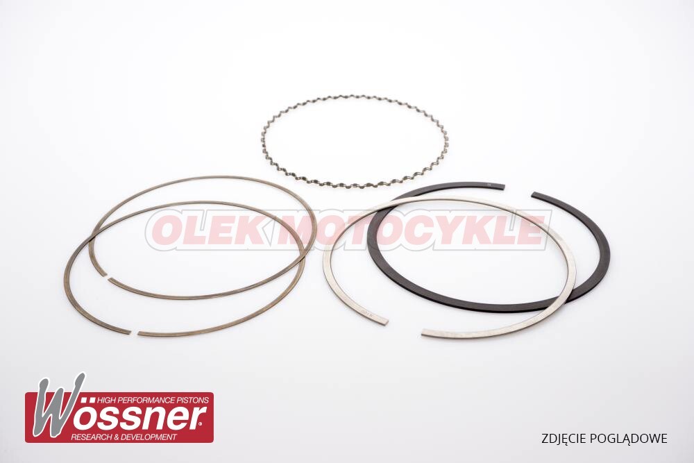 Anneaux de piston pour stopper la fumée bleue des moteurs 4T 75mm