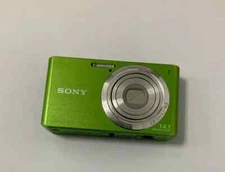 Green Sony Cyber Shot DSC-W610 14.1MP 4.0x Optical Zoom CCD Digital Camera