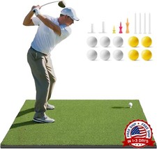Tapete de Golf de Pr ctica de C sped Artificial Engrosado de 5x4 Pies NUEVO US