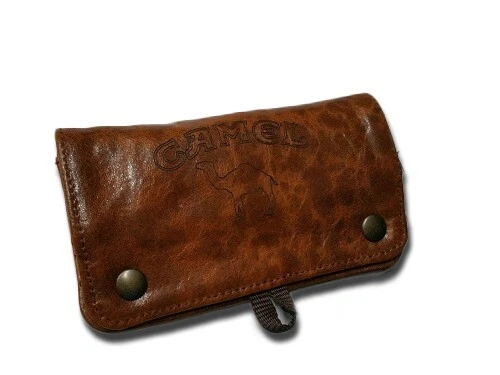 PORTATABACCO IN PELLE PORTA CARTINE,FILTRI INCISIONE CAMEL CAMLY INCISO MADE🇮🇹 - Immagine 2 di 4