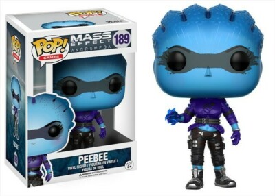  Funko Pop #189 Peebee BioWare Mass Effect Andromeda Vaulted 
