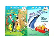 PBS Kids Dr. Seuss Cat in the Hat Learning Library Paperback Books Lot of 6 