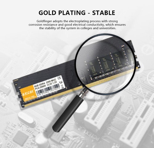 10pc 4GB DDR4 2666MHz 288-pin Memory RAM UDIMM for Desktop lifetime warrant - Picture 8 of 12