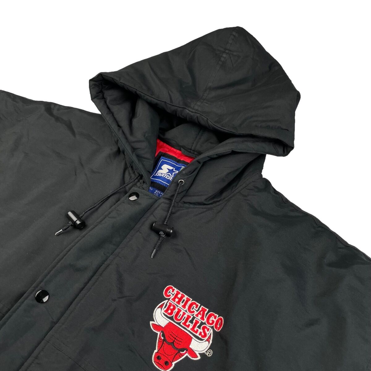 VTG Chicago Bulls x Starter Men's Hooded Insulated Full Zip VTG Chicago Bulls x Starter Men's Hooded Insulated Full Zip