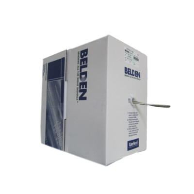 Datenleitung Cat. 5e Simplex 100 MHz AWG24/1 - 305m Box grau U/UTP Netzwerkkabel