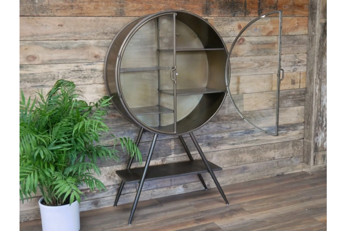 Round armoire on sale