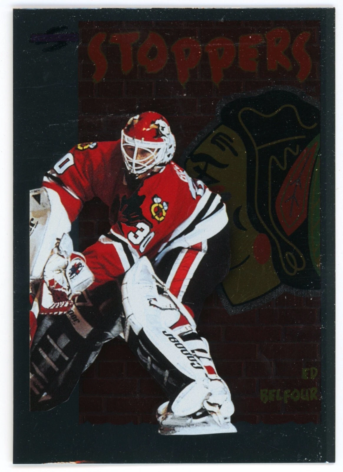 Ed Belfour trading card