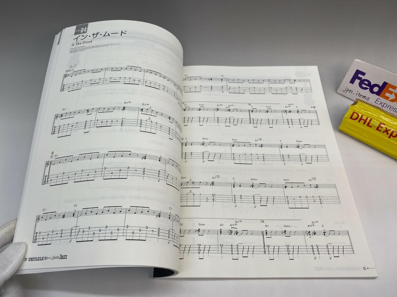 UKULELE SWING JAZZ with 1 CD Takashi Nakamura Sheets Score Book 2014