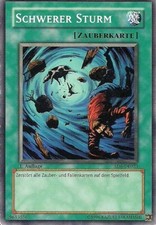 SD6-DE023 Schwerer Sturm 1 Aufl a Structure Deck Spellcasters Judgment