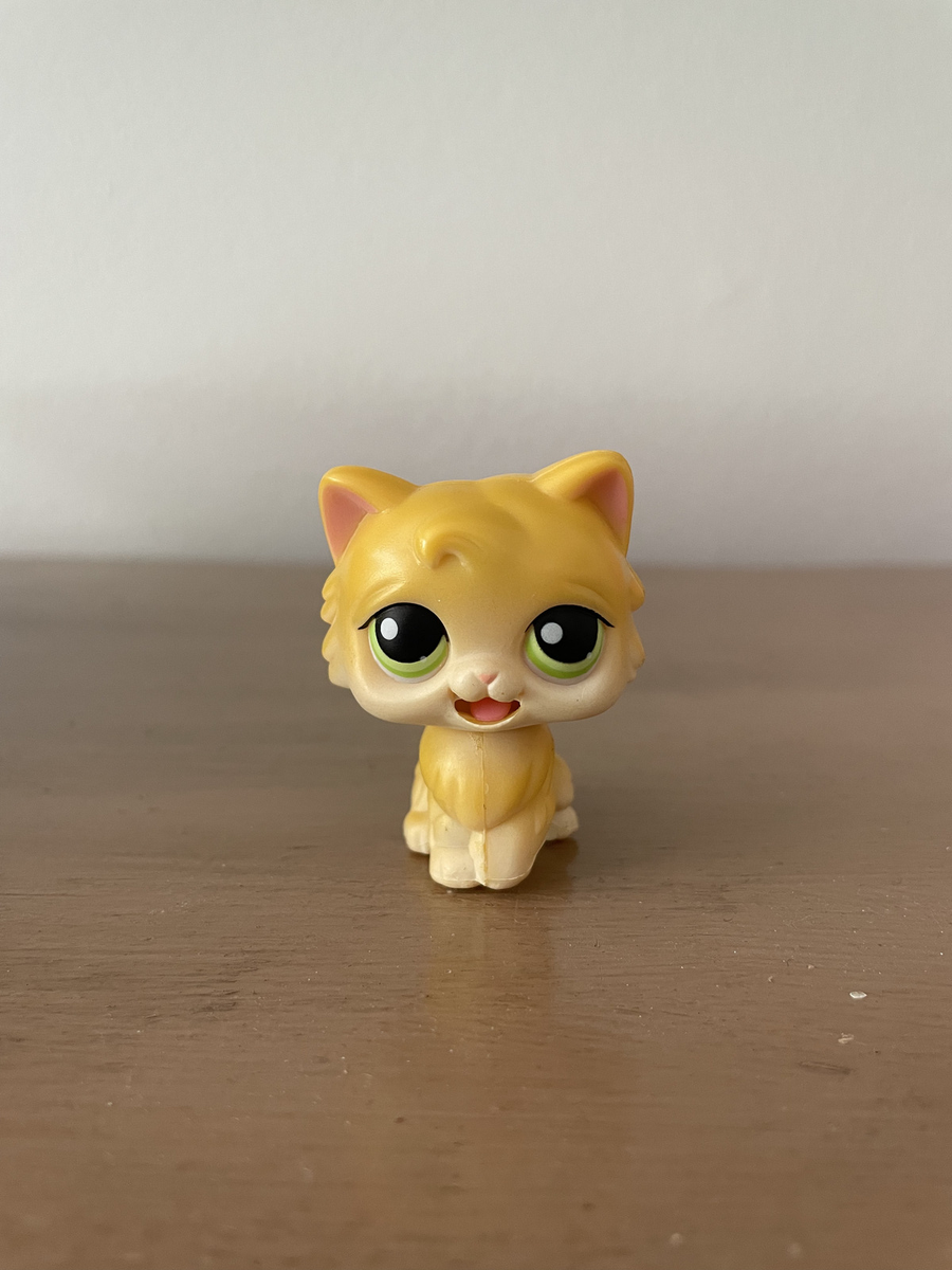 リトルペットショップ Littlestpetshop 猫1 Littlest Pet Shop LPS First Generation Cat RARE/AUTHENTIC