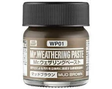 GSI Creos Mr. Hobby WP01 Mr. Hobby Weathering Paste (Mud Brown) [GUZWP01]