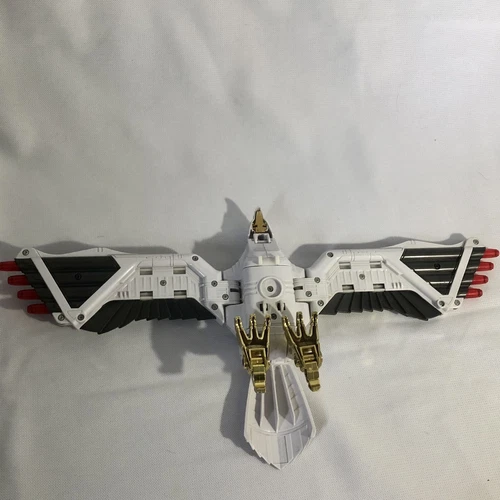 复古 1995 万代 Mighty Morphin Power Rangers 白色游侠 Legacy FalconZord 17 英寸 - 第 14 张/共 24 张