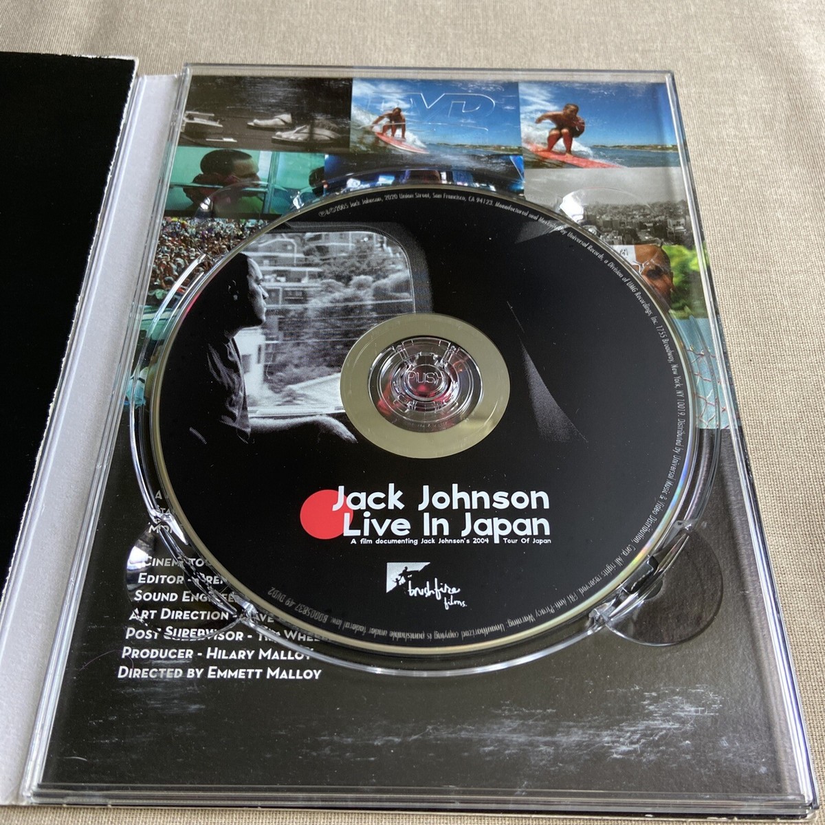 J ジョンソンA WEEKEND AT THEGREEK＋LiveInJapan Jack Johnson Weekend at the Greek & Live in Japan DVDn2005 2