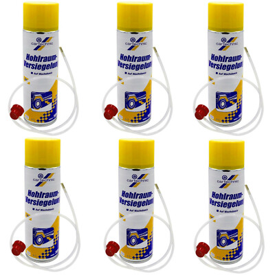 6 x 500ml [9,57 /1L] Cartechnic Hohlraumversiegelung Konservierung Wachs Hell