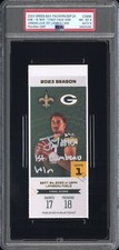 Jordan Love On Ticket Autograph Inscribed "1st Lambeau Win" 9/24/23 PSA 8 POP 2!