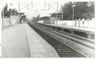 Grange Park Station, 1987 photograph