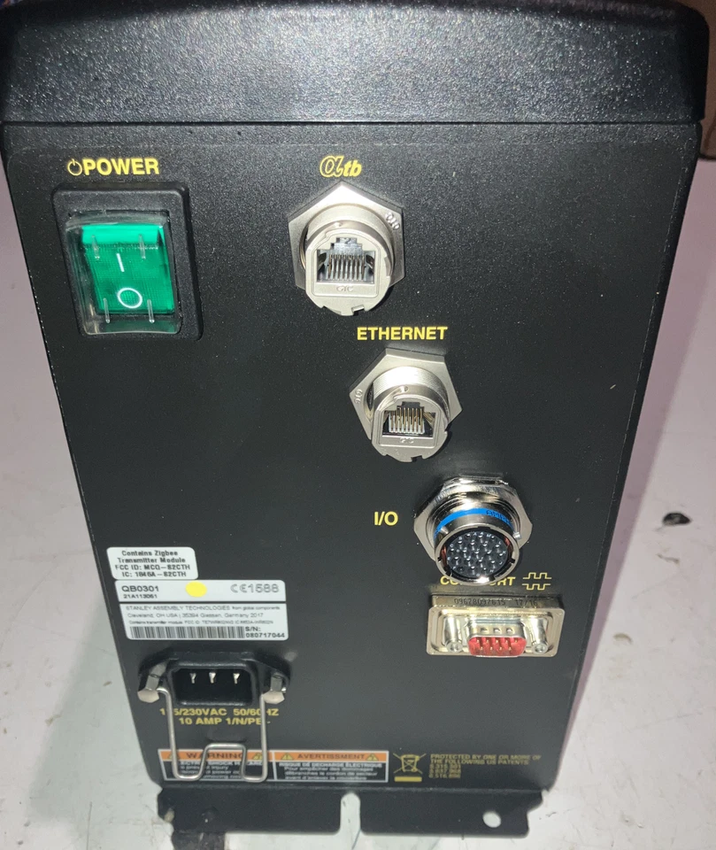 UNIDAD CONTROLADORA STANLEY 21A113051 QB0301 QPM CONTROLADOR DE NODO DE RED QPM PROBADO Foto 3 de 4