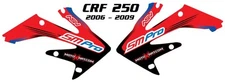 motoxart radiator shroud stickers to fit Honda CRF 250 2006-2009 decals graphics